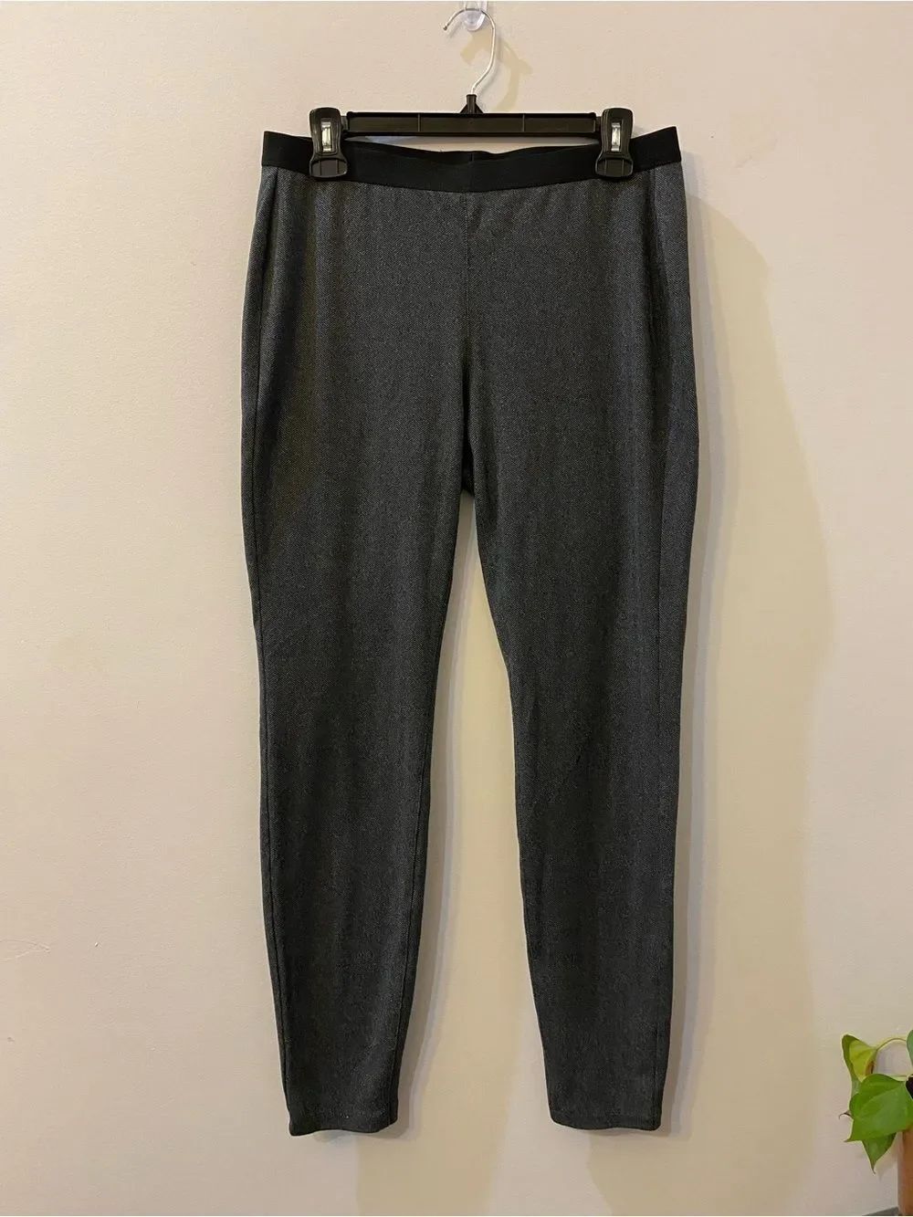 Eileen Fisher Herringbone Pull-On Pants Women’s Size S
